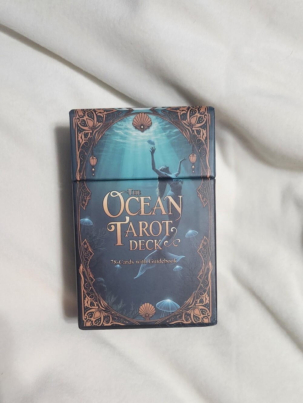 - Ocean Tarot Cards With Guide Foe Beginners Unique Teal Trim